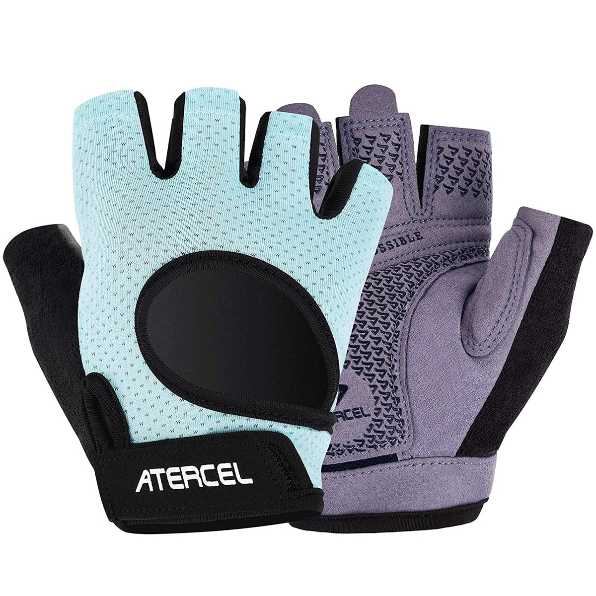 ATERCEL Weight Lifting Gloves Full Palm Protection, Workout Gloves for Gym, Cycling, Exercise
