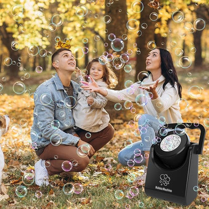 Bubble Machine for Kids Toddlers,Automatic Bubble Blower,Portable Adjustable Angle Bubble