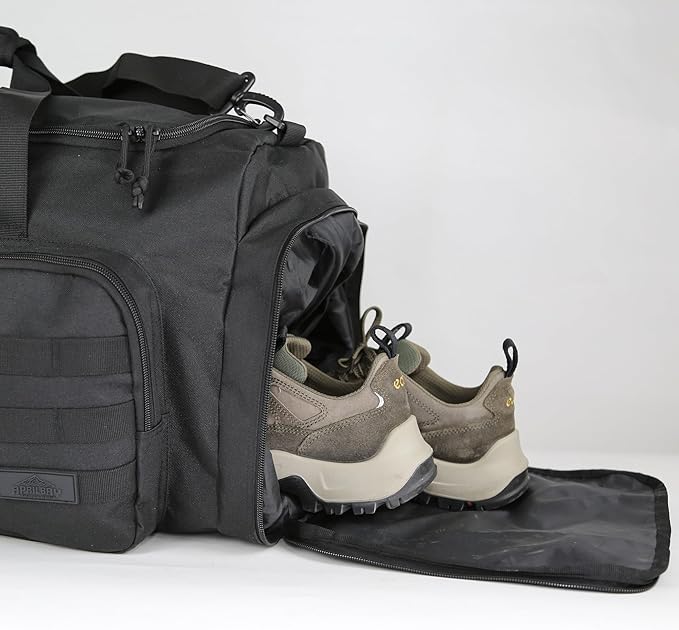 Duffel Bag – Heavy Duty Tactical Gym Bag for Men, Splashwater-Proof Weekender Travel Bag for