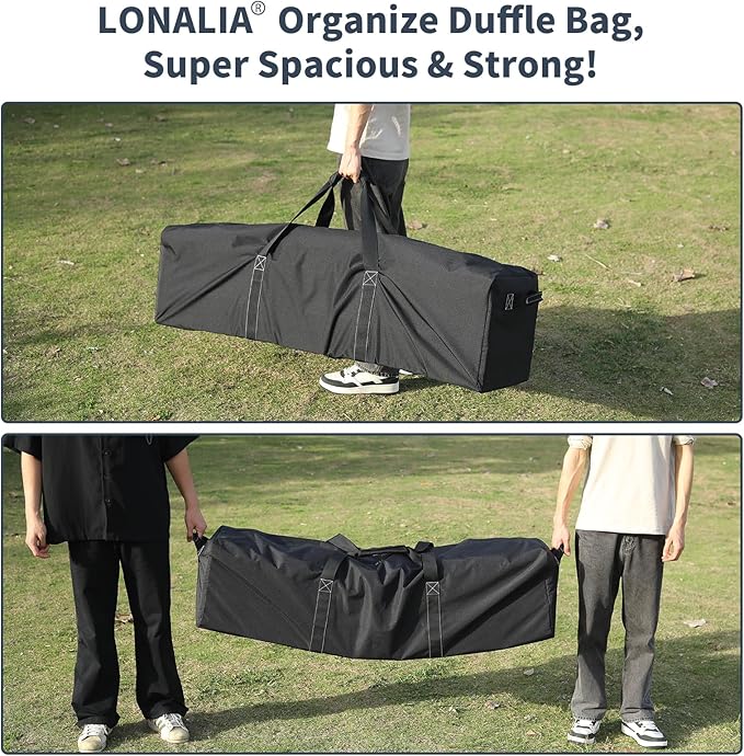 48 Inch Duffle Bag for Travel Camping - 165L Extra Large Heavy Duty Duffel Bag, Sport Equipment