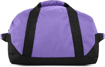 DALIX 14" Small Duffle Bag Two Toned Gym Travel Bag