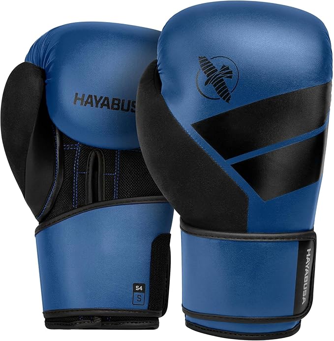Hayabusa S4 PU Leather Boxing Gloves for Men, Women & Kids, 10oz, 12oz, 14oz, 16oz, Training