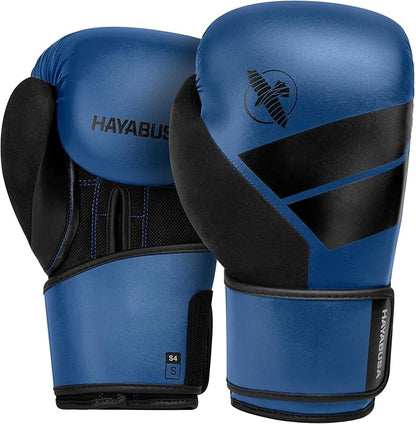 Hayabusa S4 PU Leather Boxing Gloves for Men, Women & Kids, 10oz, 12oz, 14oz, 16oz, Training