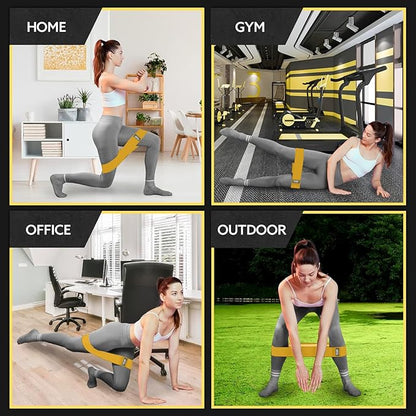 Fabric Resistance Bands for Legs - Workout Bands Resistance Bands for Men and Women - Booty Bands