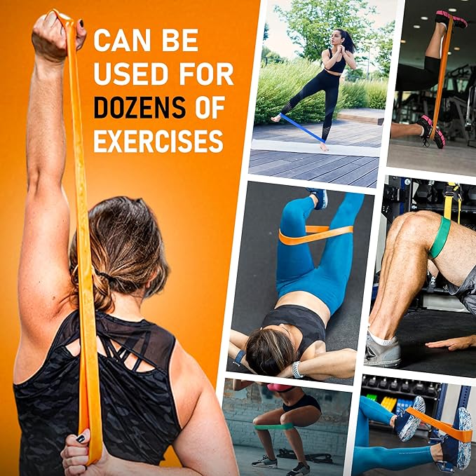 Pure Band - Latex-Free Professional Resistance Bands for Working Out, Stretching, Rehab, & Physical