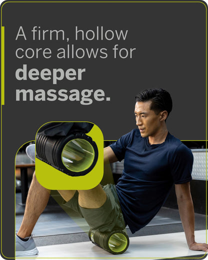 TriggerPoint Grid 1.0 Foam Roller - 13" Multi-Density Massage Roller for Deep Tissue & Muscle