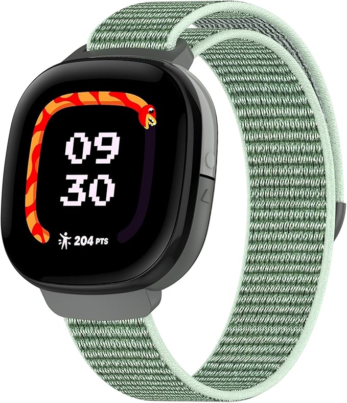 Compatible with Fitbit Ace LTE, Quick Release Nylon HOOK LOOP Sport Strap Accessory Fit for Fitbit
