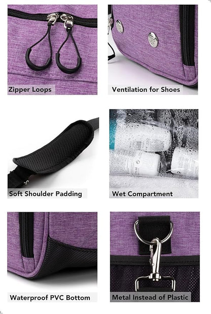 Fitgriff® Gym Bag for Men & Women with Shoe & Wet Compartment - Duffle Bag for Travel, Sports