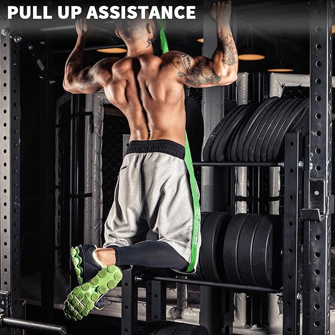 POWER GUIDANCE Resistance Bands, Set of 5 Pull Up Bands, Pull Up Assistance Bands, Exercise Bands