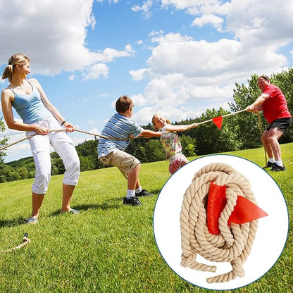 Outdoor Games Tug of War Rope for Kids and Adults, Field Day Family Reunion Birthday Party Games