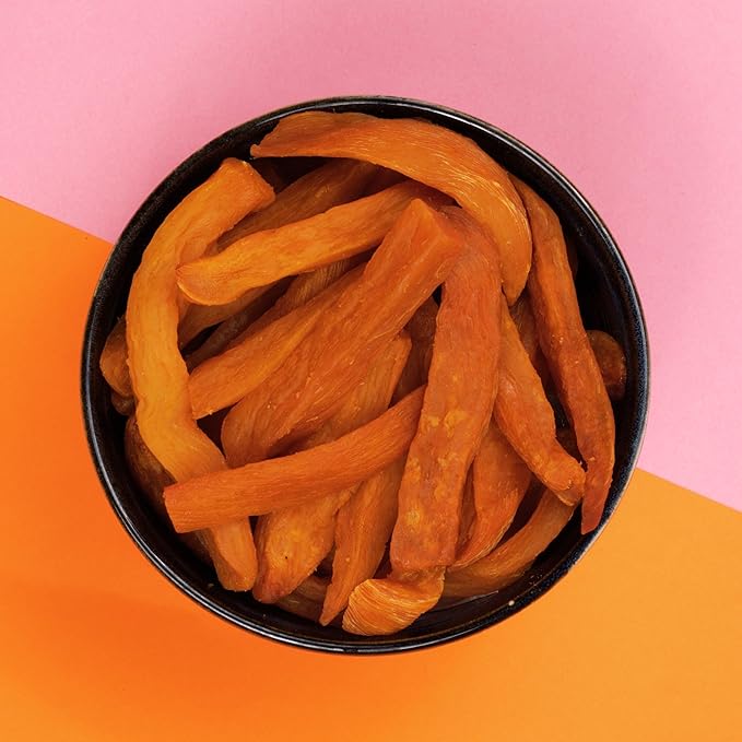 Yammy Dried Sweet Potato Sticks (18 Pack) - 1 Ingredient Healthy Asian Snack for Adults & Kids