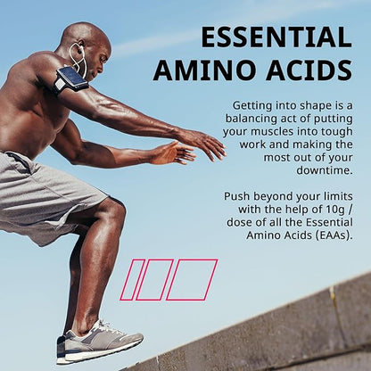 Granite Essential Amino Acids Powder for Muscle Recovery and Growth with 10g EAAs and 7g BCAAs