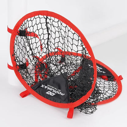 PodiuMax Top Bins Soccer Target Goal, Easy to Attach and Detach to The Goal, Set of 2, for Shooting