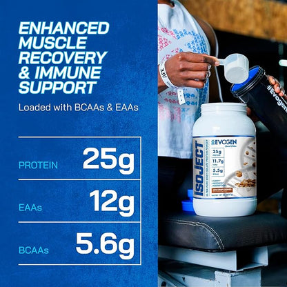 Evogen Isoject - Whey Protein Isolate | Ultra-Pure Whey Protein Powder with Ignitor Enzymes, BCAAs