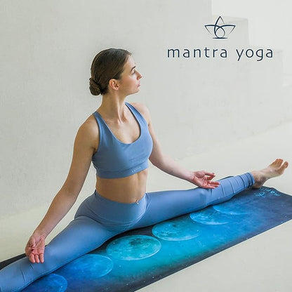 Mantra Yoga Travel PRO 1.5mm - Foldable Fitness & Exercise Mat with Bag | Lightweight, Compact &