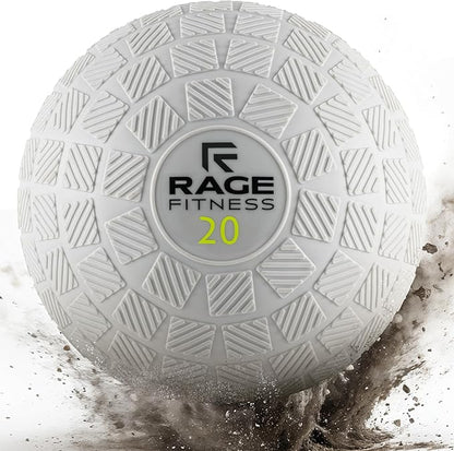 Slam Ball,10, 15, 20lb Medicine Balls, Tread Texture For Firm Grip, Full Body Workout Dynamic