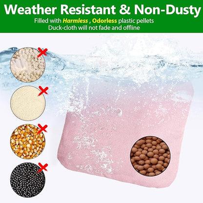 EunHo Cornhole Bags Set of 8 Regulation Size & Weight Corn Hole Bean Bags Official Professional All