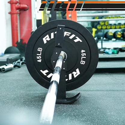 RITFIT Deadlift Jack/Barbell Jack Unload 660LB Barbell Stand With Non-slip Handle and Base, Perfect