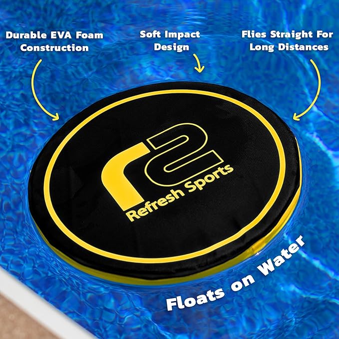 Flying Beach Toys for Teens – Lightweight Soft Flying Disc for Summer Fun For Kids – Safe & Easy to