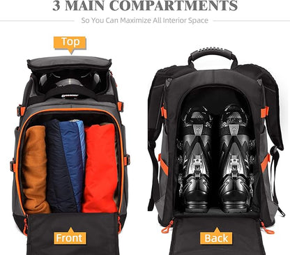 Ski/Snowboard Boot Bag/Skating Bag | Excellent for Store and Transport Gear, Jacket, Helmet