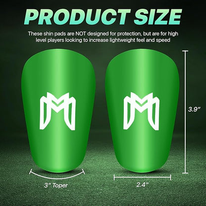 MiniGuards - Mini Shin Guards for Soccer Players - Tiny Shin Pads for Men, Women, Teens - Miniature