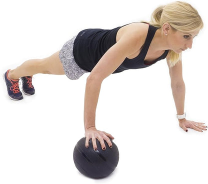 ProsourceFit Slam Medicine Balls 5, 10, 15, 20, 25, 30, 50lbs Smooth and Tread Textured Grip Dead