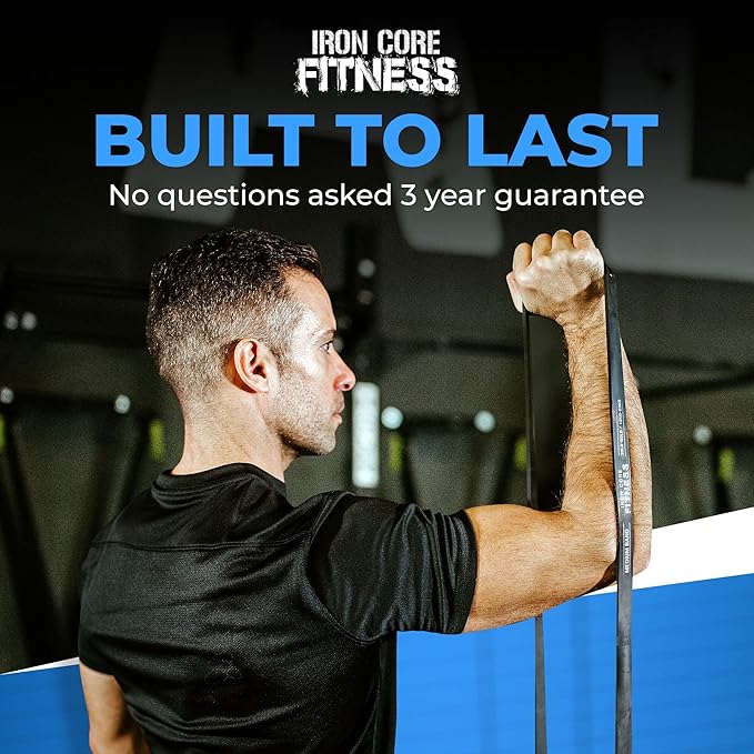 Pull Up Assistance Resistance Bands - Long Loop Power Bands for Men and Women - Strength Power