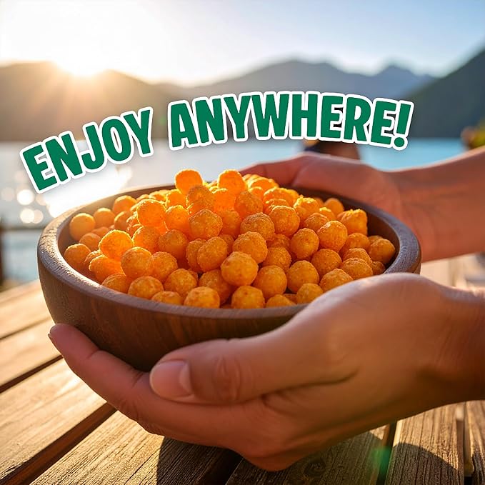 Twin Peaks Protein Puffs - (Sour Cream & Onion), Keto Friendly, Low Carb Snack (300g, 21g Protein