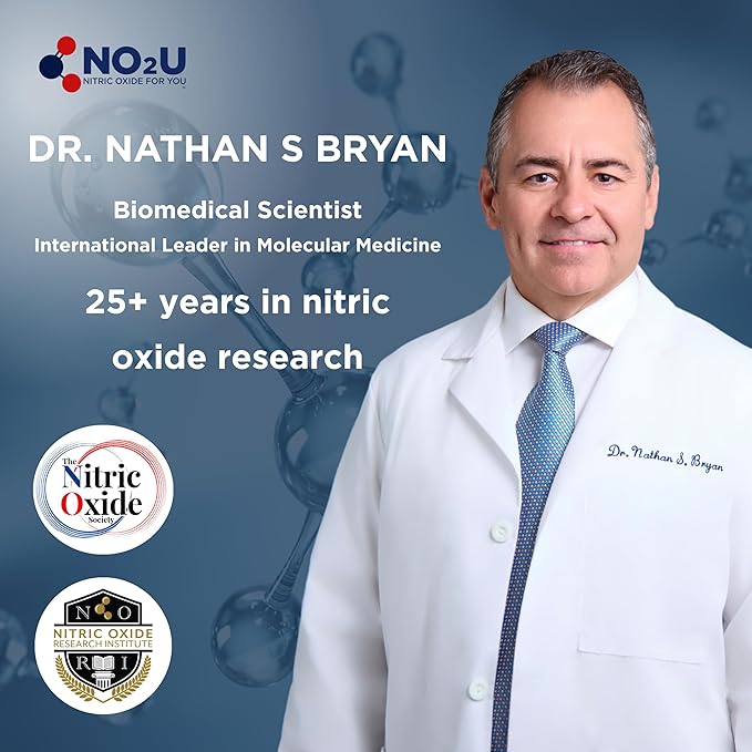 Bryan NITRICEUTICALS - Natural Nitric Oxide Supplements for Men & Women - Promotes Blood