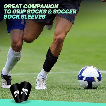MiniGuards - Mini Shin Guards for Soccer Players - Tiny Shin Pads for Men, Women, Teens - Miniature