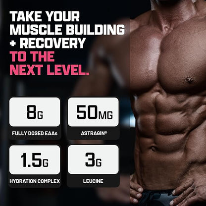 Nutrex Research EAA Hydration | EAAs + BCAA Powder | Muscle Recovery, Strength, Muscle Building