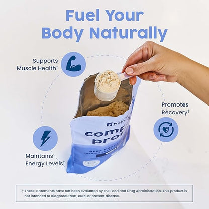 NativePath Complete Beef Protein Powder Isolate ??Grass-Fed, Pasture-Raised, Dairy & Lactose Free