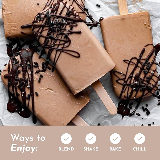 JUST INGREDIENTS Coconut Chocolate Protein Powder ??30-Serving Blend with 100% Grass-Fed Whey &