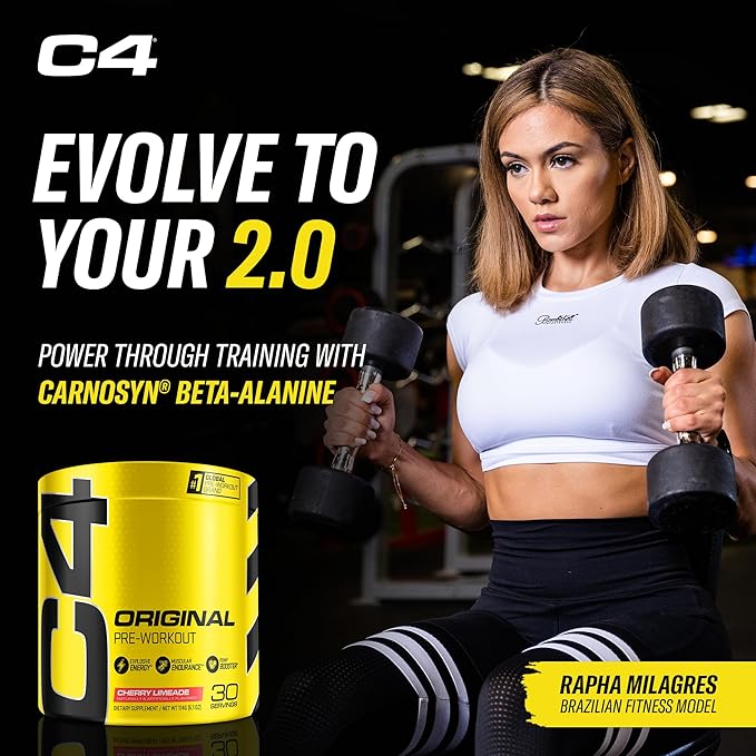 Cellucor C4 Original Pre Workout Powder Cherry Limeade | Vitamin C for Immune Support | Sugar Free
