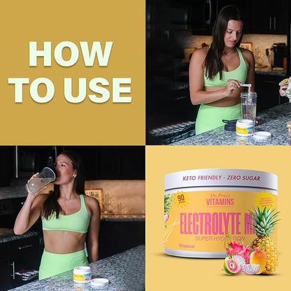 Dr. Price’s Electrolyte Mix | Sugar-Free Hydration Powder with 72+ Trace Minerals | No Sugar