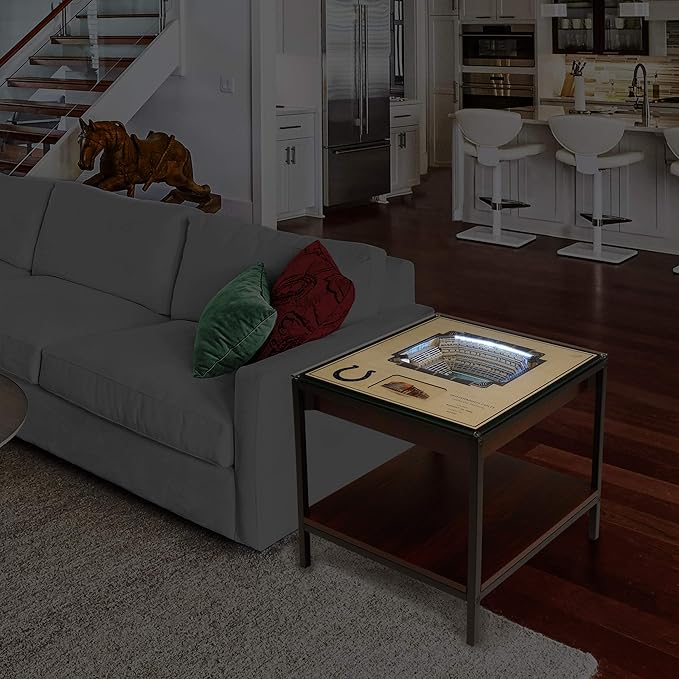 YouTheFan NFL 25-Layer StadiumViews Lighted End Table