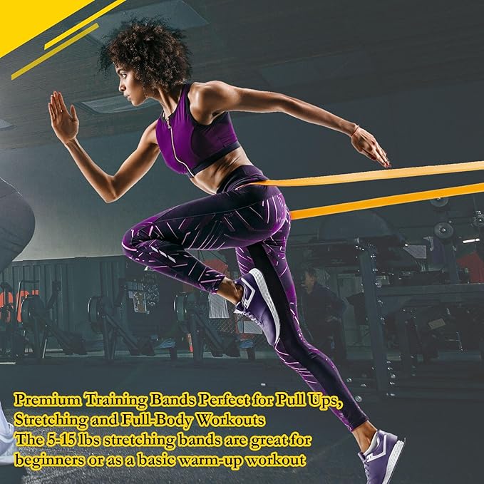 8 Pcs Resistance Bands Pull up Bands Pull up Assistance Bands Exercise Workout Bands for Working