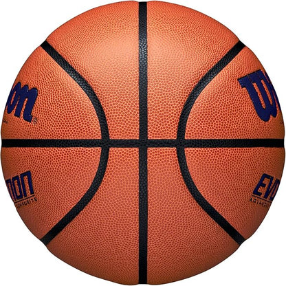 WILSON Evolution Indoor Game Basketballs - Size 5, Size 6 and Size 7