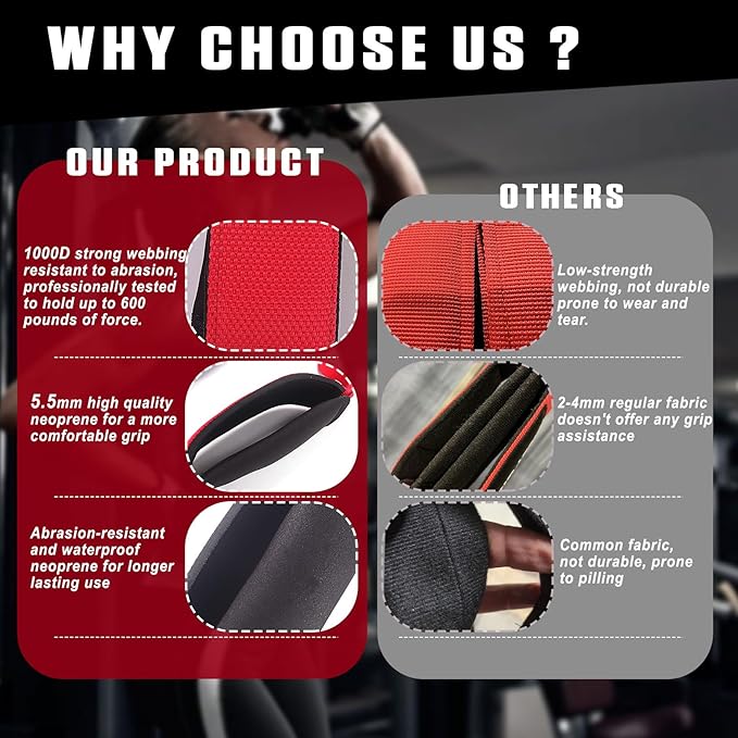 Tricep Rope Cable Attachment (Two Lengths Built in One) Greater Range of Motion,Tricep Pull Down