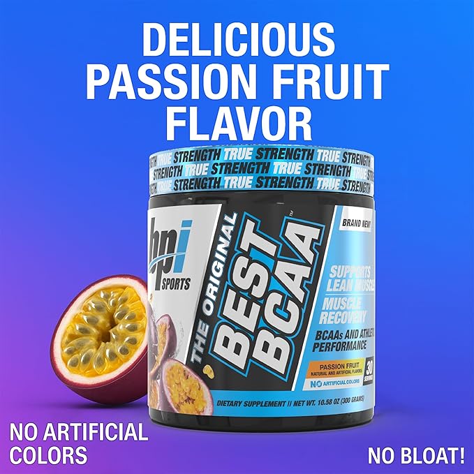 BPI Sports Best BCAA Powder - Muscle Recovery Support - Branched Chain Amino Acids | Building