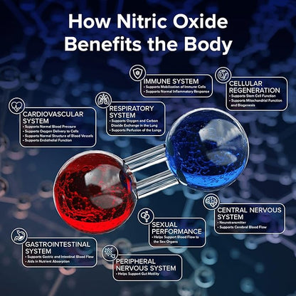 Bryan NITRICEUTICALS - Natural Nitric Oxide Supplements for Men & Women - Promotes Blood