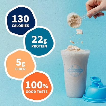 Garden of Life Protein Powder, Vegan Protein Powder, BCAA, Probiotics & Digestive Enzymes, Gluten &