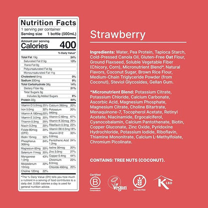 Huel Ready-to-Drink | Strawberry Shortcake Meal Replacement Drink | High Protein Drink |