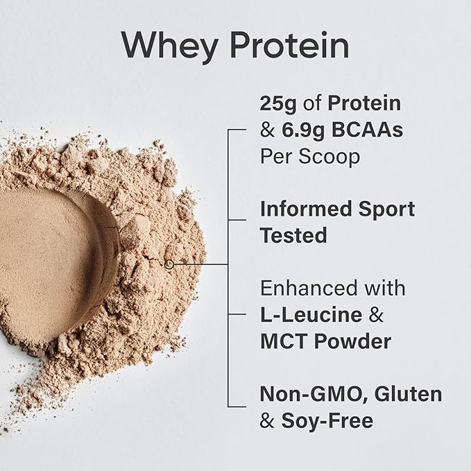 Sports Research Whey Protein - Sports Nutrition Whey Isolate Protein Powder for Lean Muscle