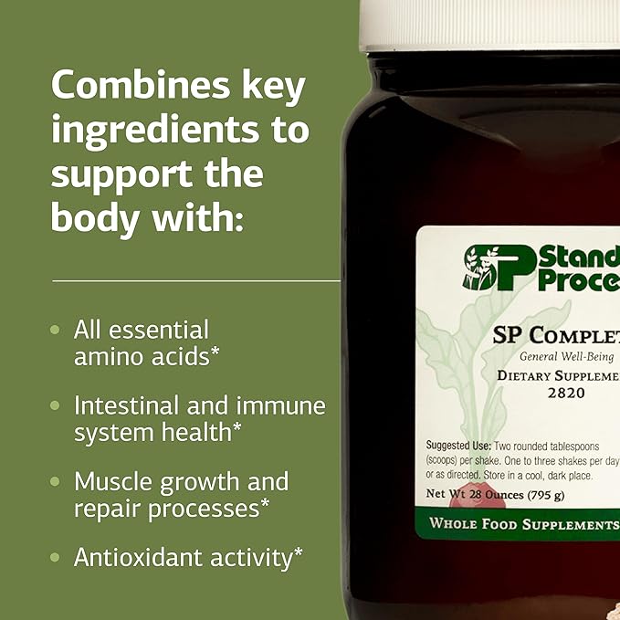 Standard Process SP Complete - Powder Supplement to Aid Muscle Growth & Repair - Immune Health