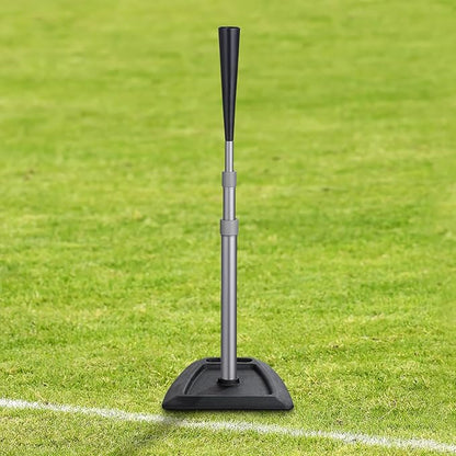 Baseball Tees for Hitting Adjustable Height Batting Tee 24" to 45" Easy Assemble Softball Tee with