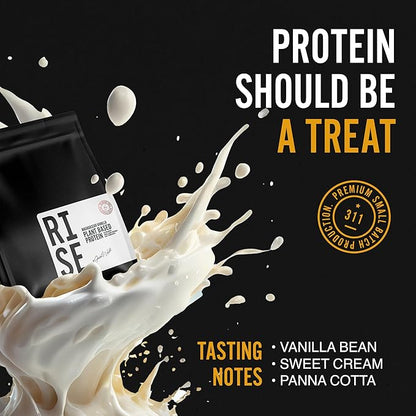 Vanilla Plant-Based Protein Powder for Women & Men, Easy to Digest, Delicious Madagascar Vanilla