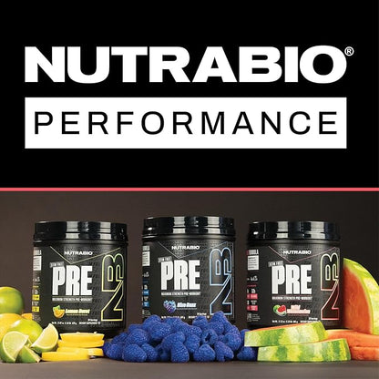 NutraBio STIM-Free PRE Workout for Men, New Formula | Laser Focus, Extreme Pumps | Performance