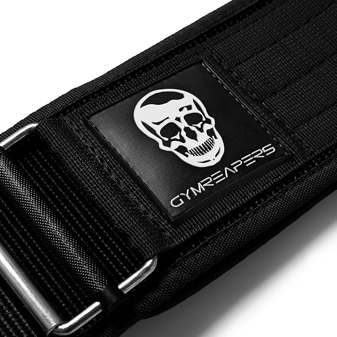 Gymreapers Quick Locking Weight Lifting Belt for Men Gym Belt for Powerlifting Deadlift Belt with 4