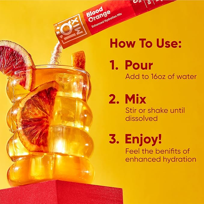 IQMIX Hydration Electrolyte Powder – 4-in-1 Formula for Hydration, Mental Clarity, Mood and